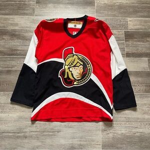 Vintage KOHO Ottawa Senators Jersey NHL Red Retro Adult Small Made In Canada
